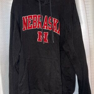 Nebraska Black Hoodie